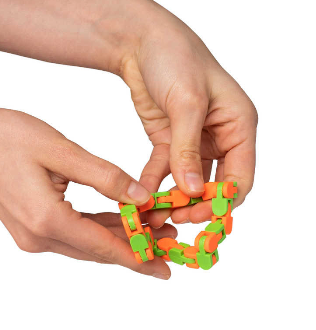 Fidget Tracks in hands