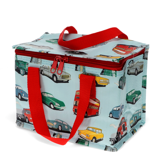 Vintage Vehicles Insulated lunch bag - Road Trip side
