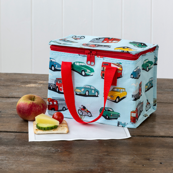 Vintage Vehicles Insulated lunch bag - Road Trip display