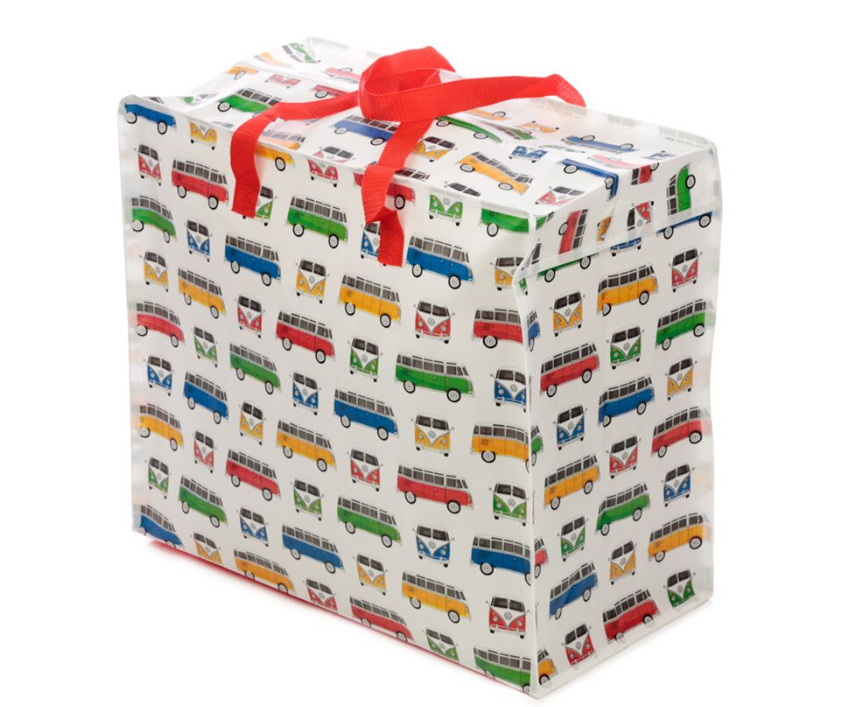 Volkswagen VW T1 Camper Bus Zip Up Laundry Storage Bag