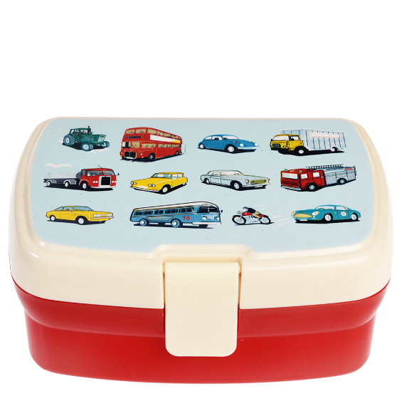 Vintage Transport Lunch Box - Road Trip