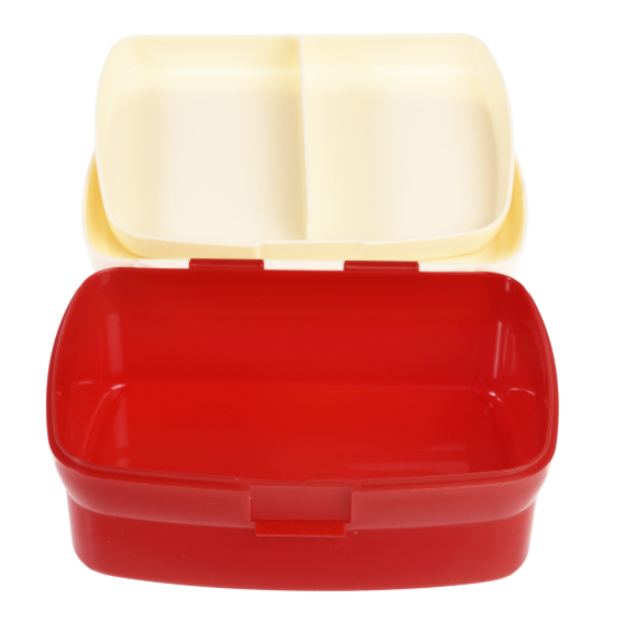 Vintage Transport Lunch Box - Road Trip open