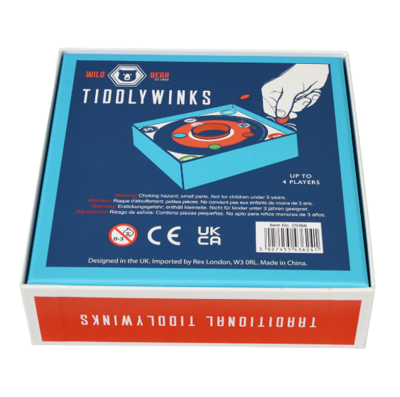 Tiddlywinks box back