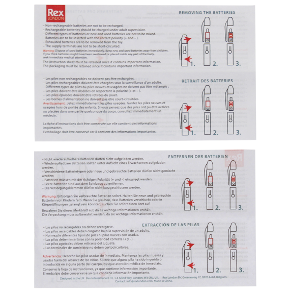 Secret Agent Invisible Ink Spy Pens (set of 2) instructions