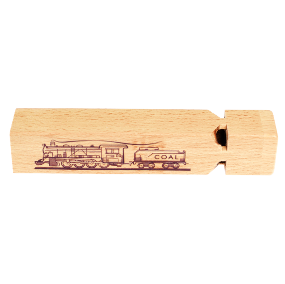 Traditional Wooden Train Whistle picture
