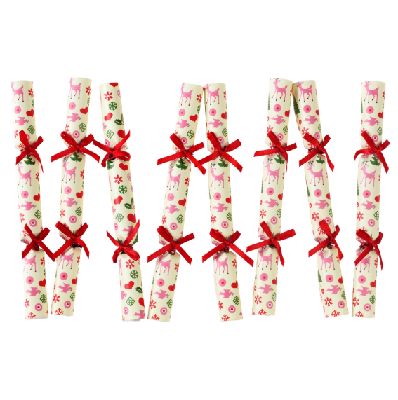 Mini Tree Decorations (pack of 8) - 1950s Christmas out of box