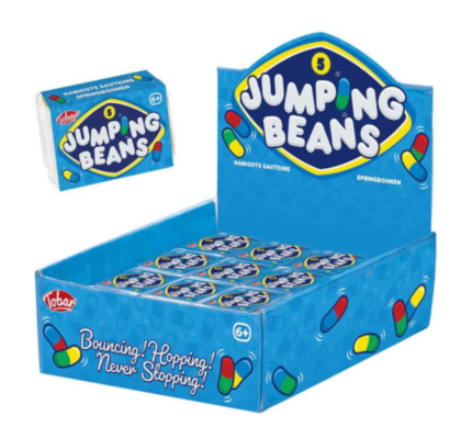Jumping Beans display