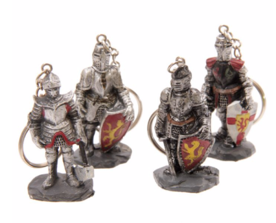 Medieval Knight Key Ring