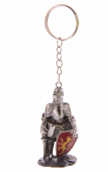 Medieval Knight Key Ring full
