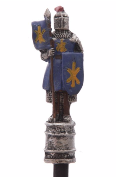Knight Pencil Topper & Pencil blue