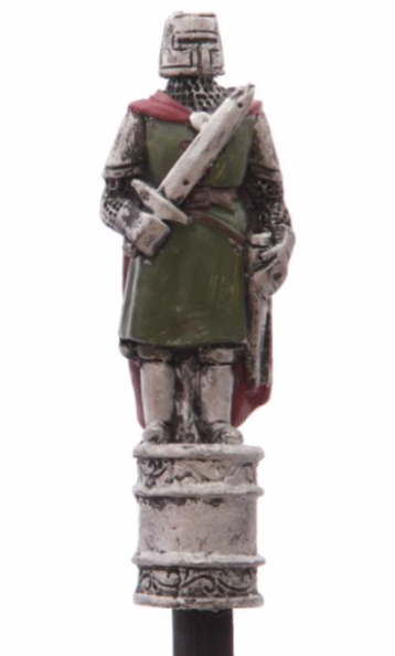 Knight Pencil Topper & Pencil green