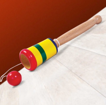 Vintage Wooden Cup and Ball