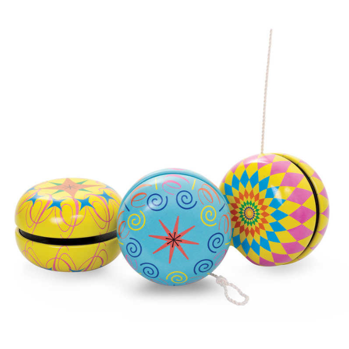 Vintage Tin Yoyo display