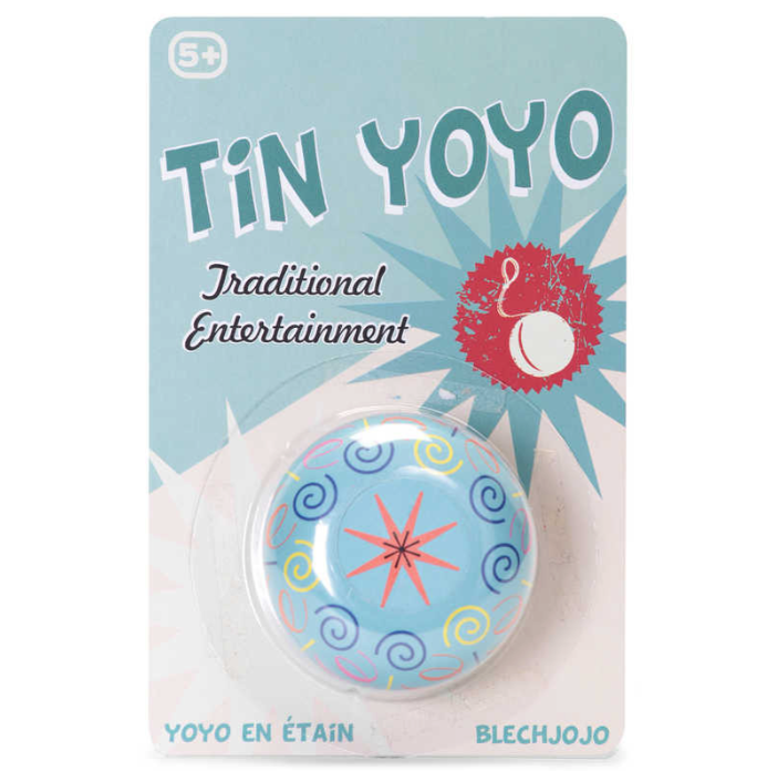 Vintage Tin Yoyo in packet