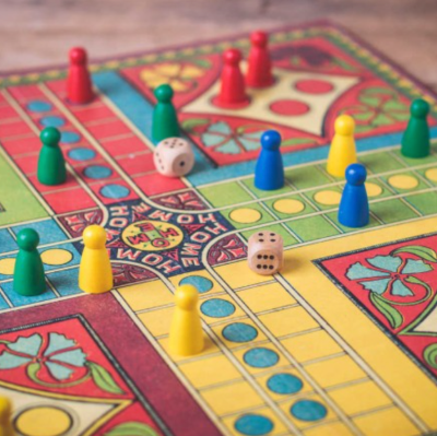 Ludo - Classic Board Game in play