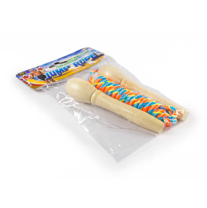 Traditional Style Skipping Rope in packaging
