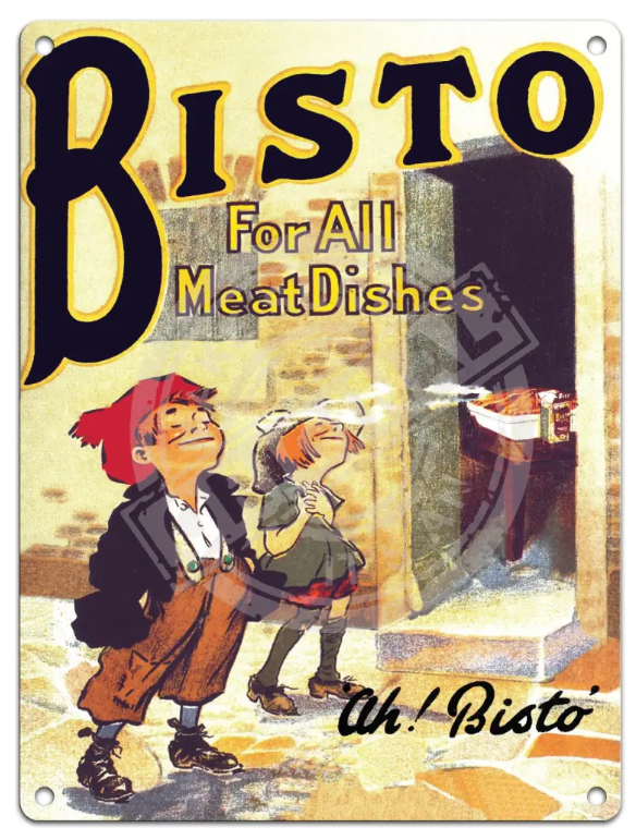 Bisto Original Metal Sign