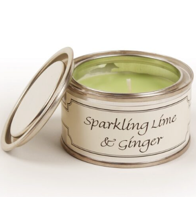 sparkling lime and ginger