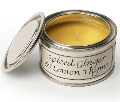 spiced ginger and lemon thyme