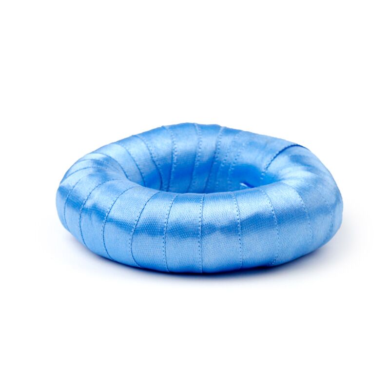 Singing Bowl Light Blue Chakra with cushion