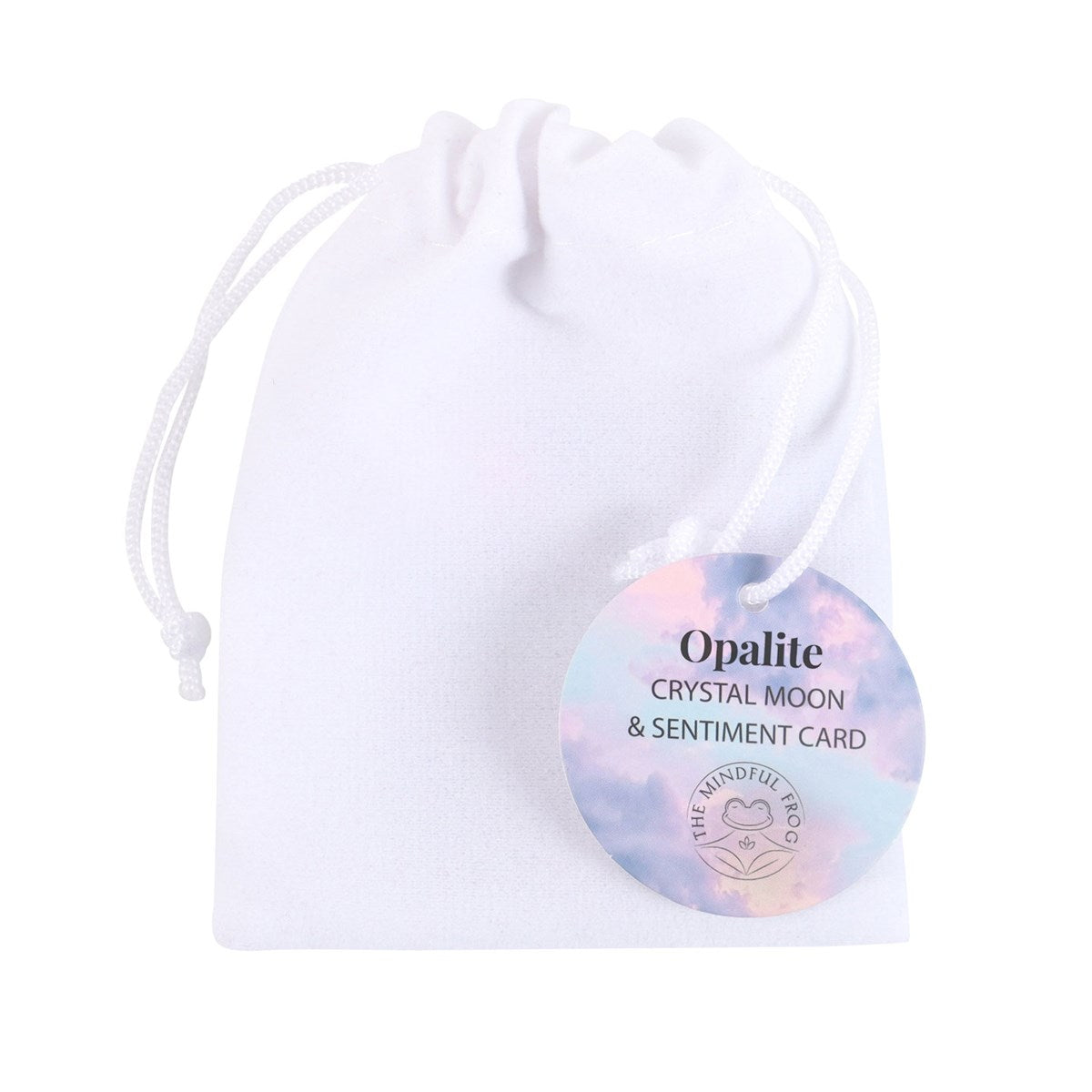 Stay Wild Opalite Crystal Moon Bag