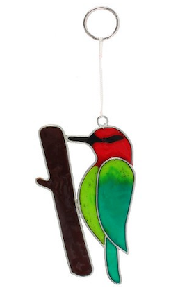 British Bird Mini Suncatcher