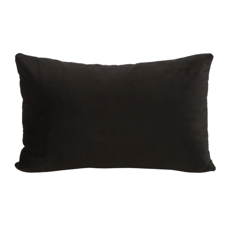Dark Forest Wildlife and Fauna Rectangular Print Cushion back