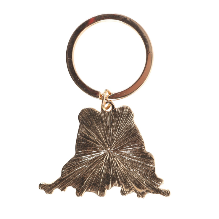 frog keyring back