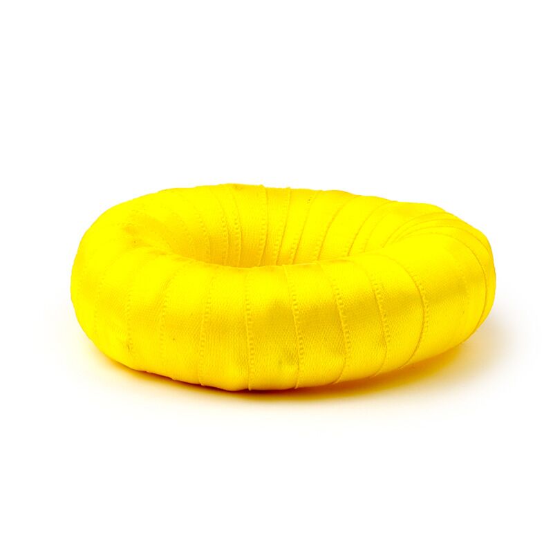Singing Bowl yellow chakra cushion