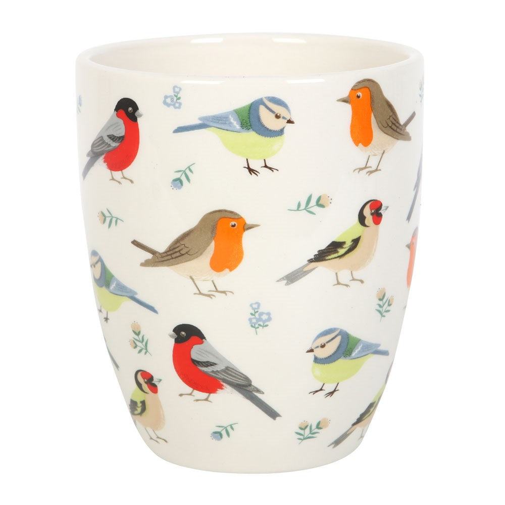 British Garden Birds Ceramic Plant Pot blue tit