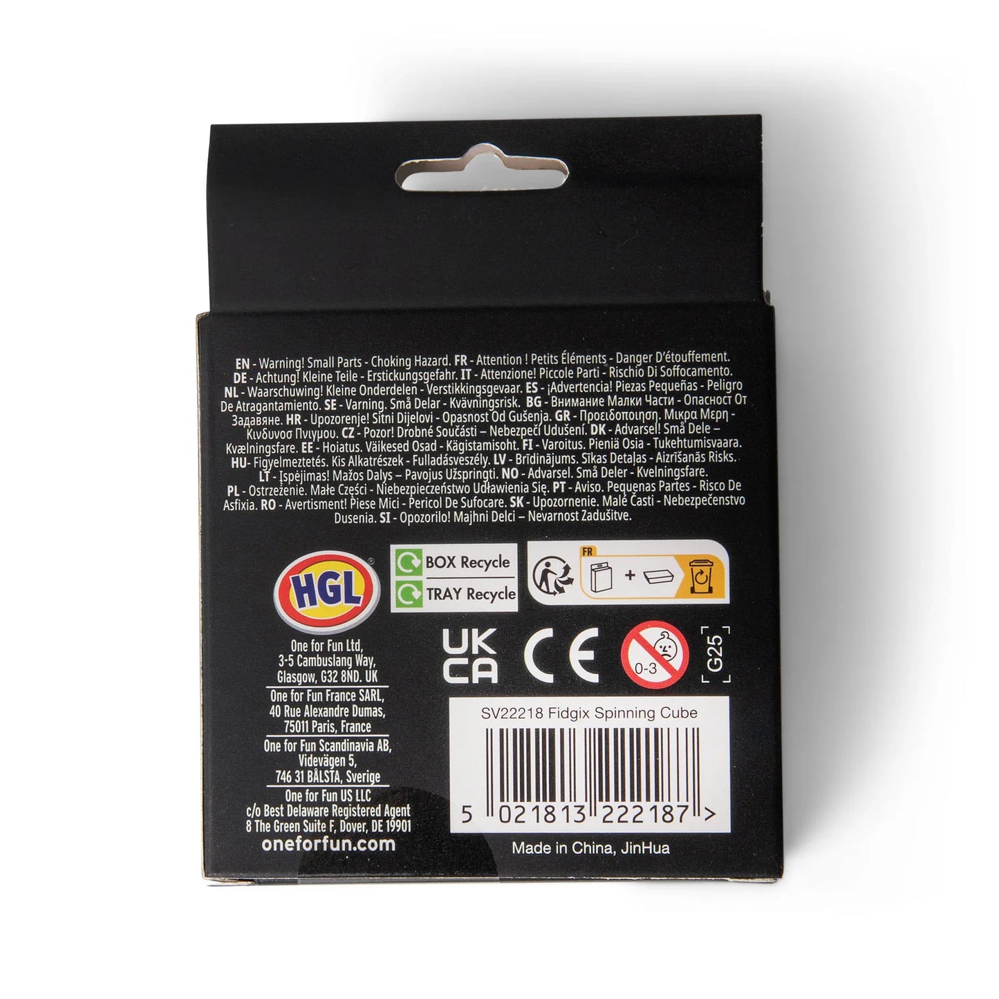 Fidget Spinning Cube