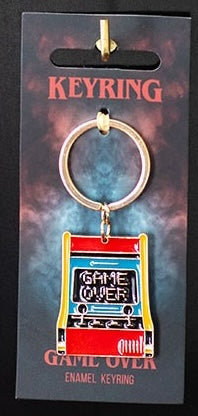 retro game keyring