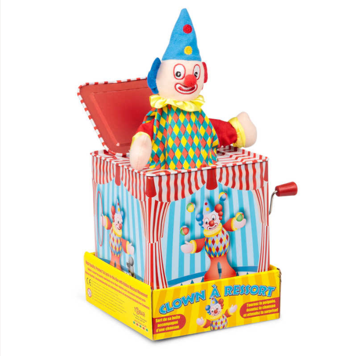 clown jack in the box popped