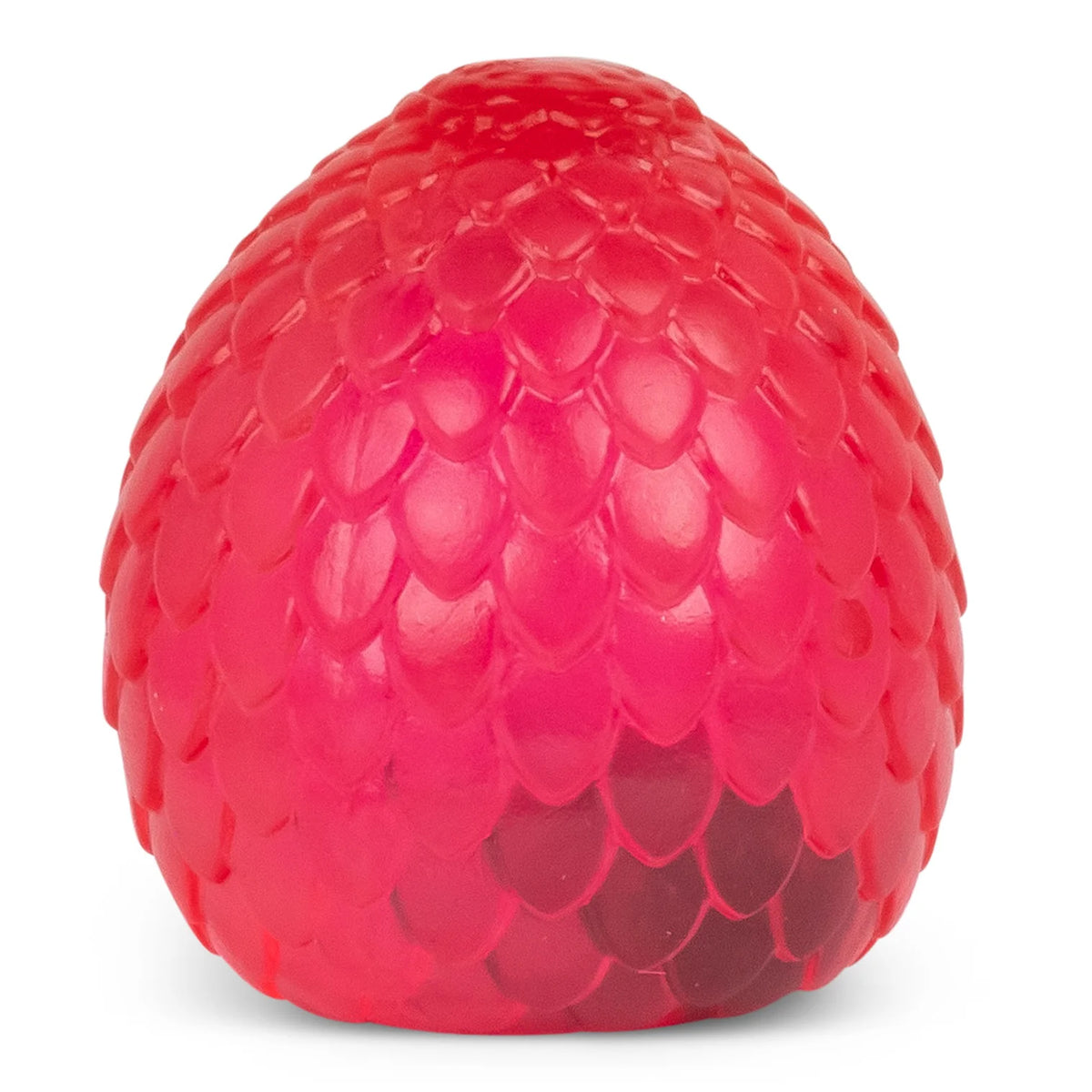 Pink Scrunchems Sugar Dragon Egg on a white background