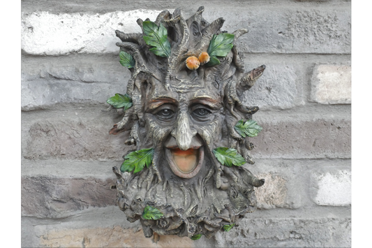 Tree Green Man Bird Feeder